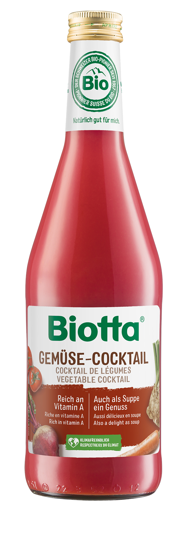 Biotta Cocktail de jus de légumes bio 500ml
